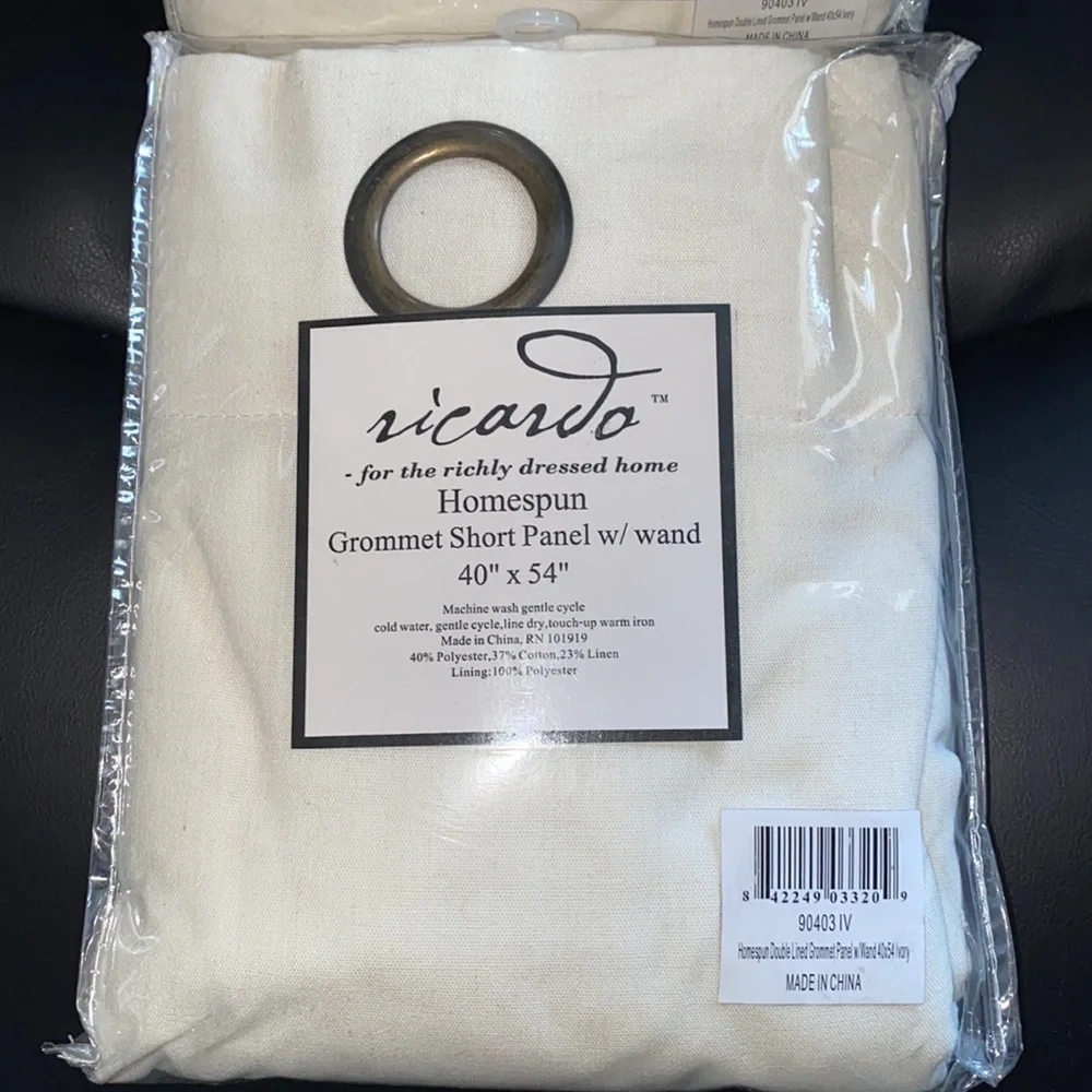Insulated Short Curtain Panels, Grommet-Top , 40